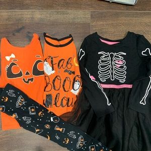 Toddler girls Halloween bundle